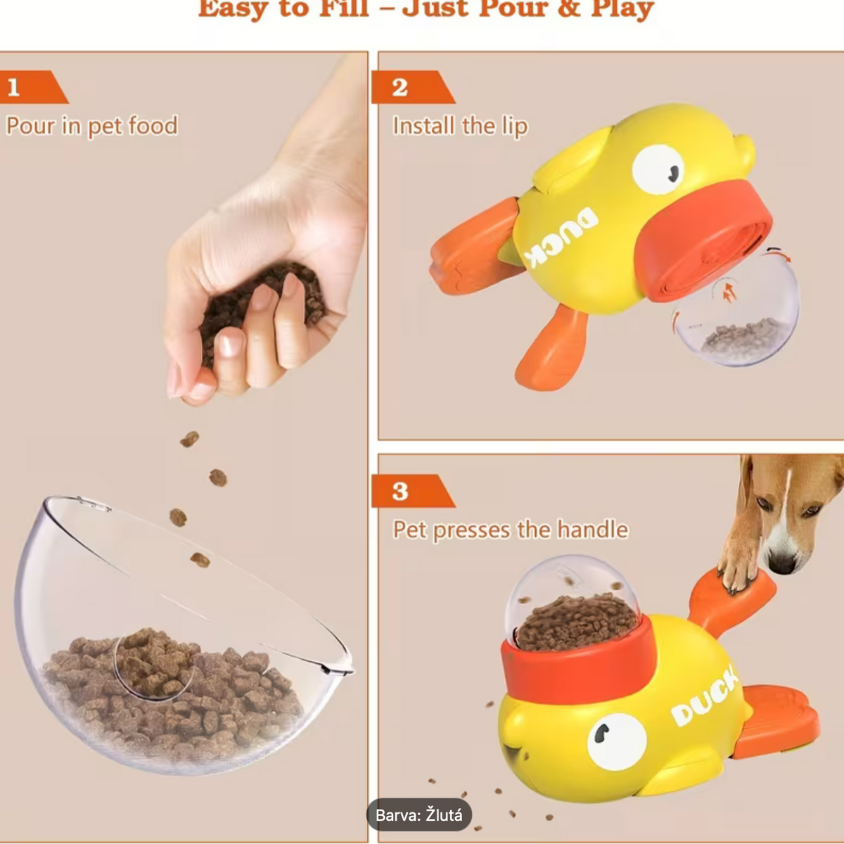 🦆 Interaktivní kachnička na granule